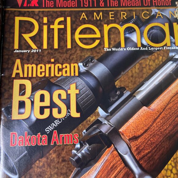 American Rifleman NRA Magazine January 2011 Vol 159 No 1 u National Rifle Associ - Picture 3 of 13